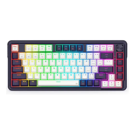 Teclado Gamer Inalámbrico Redragon K673 Pro Switch Red