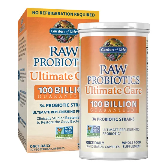 Probióticos Garden Of Life Raw Ultimate Care 100 Mil Millone