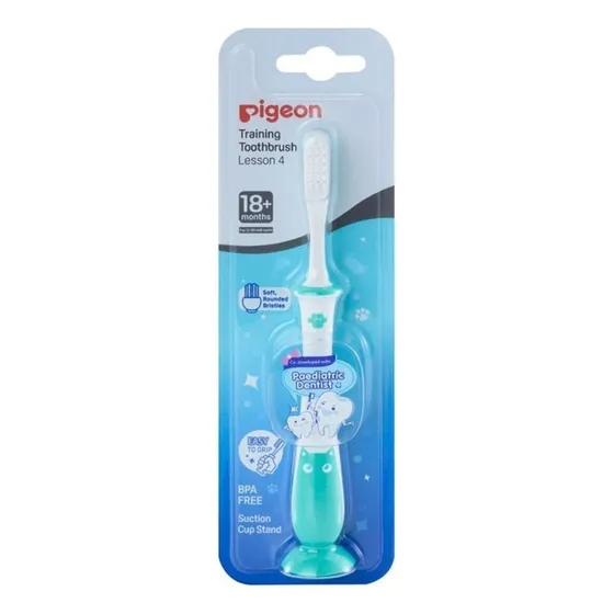 Cepillo Dental Pigeon Etapa 4 18m+ Verde