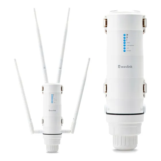 Ac1200 Extensor Wifi Para Exterior Largo Alcance Puerto