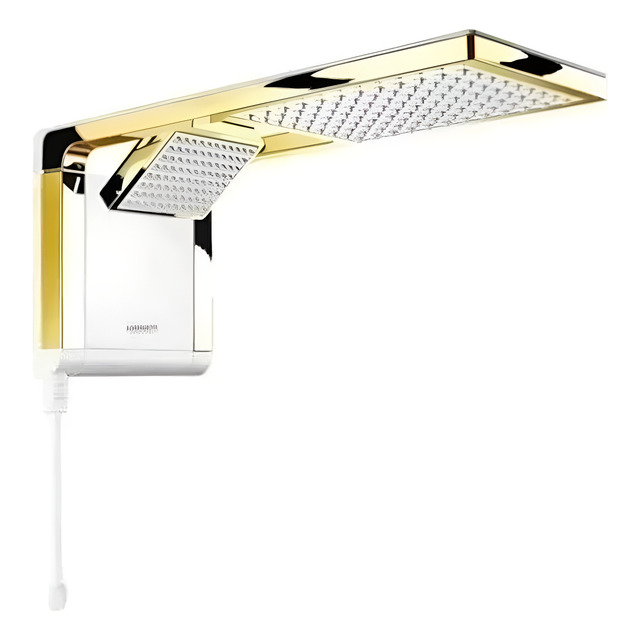 Chuveiro Lorenzetti Acqua Ultra Duo Gold Dourado Chuveiro Lorenzetti Acqua Ultra Duo Gold Dourado
