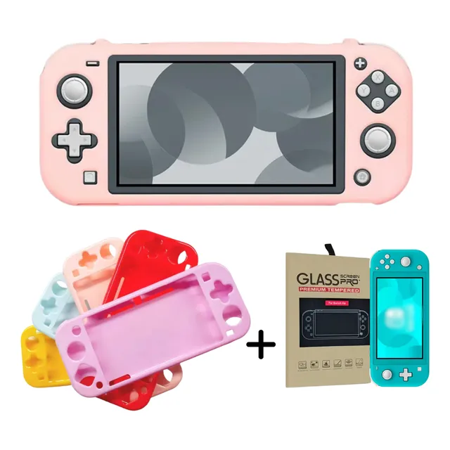 Carcasa Protectora Para Nintendo Switch - Oled - Lite + Lami