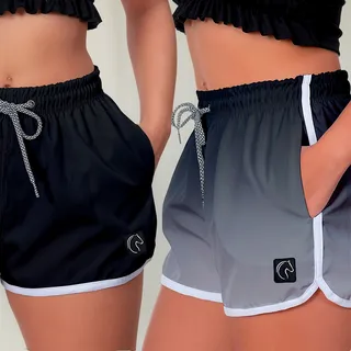 Kit 2 Shorts W2 Feminino Secagem RĂĄpida Praia Ou Academia Kit 2 Shorts W2 Feminino Secagem RĂĄpida Praia Ou Academia