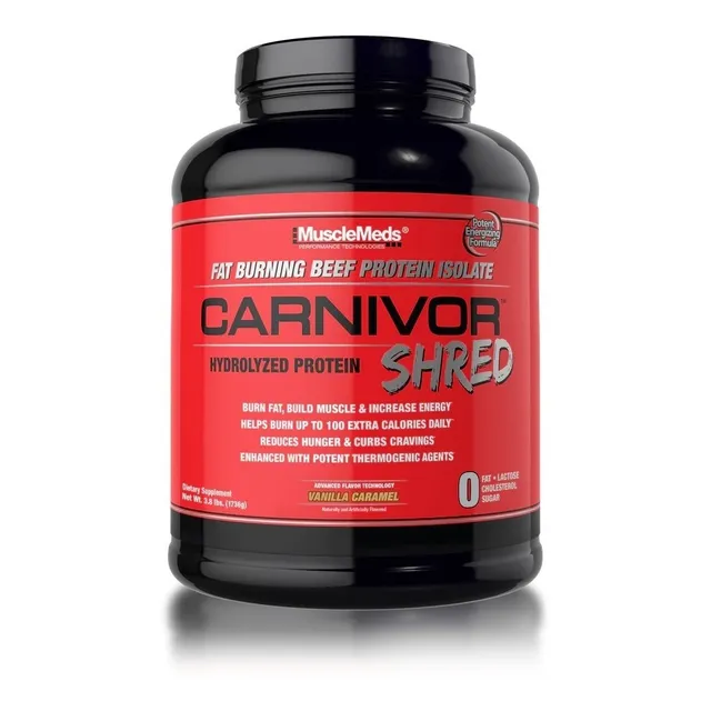 Proteina Musclemeds Carnivor Shred 4.56 Lb 56 Porciones Sabor Chocolate