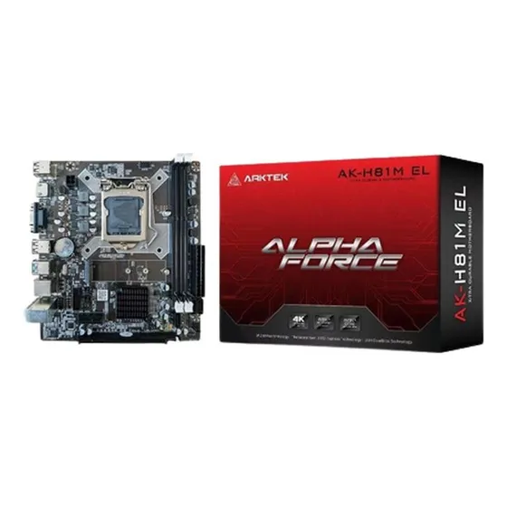 Combo Tarjeta Madre H81 + Procesador I3-4160 + Fan Cooler