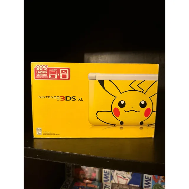 Consola Nintendo 3ds Xl Edición Pikachu Colección Original