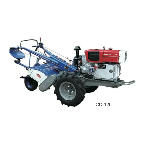 Motocultor Con Motor Diesel 21hp 18 Cuchillas Y Accesorios