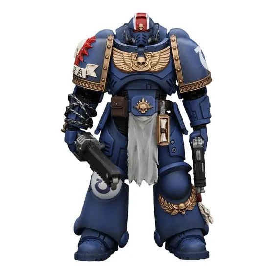 Figura De Acción Joytoy Teniente Ultramarines Titus 1/18
