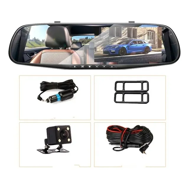 Cámara De Retroceso + Espejo Retrovisor