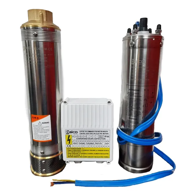 Bomba Sumergible 4  Baico, Modelo 4shm 8/5 De 1,5 Hp 1f