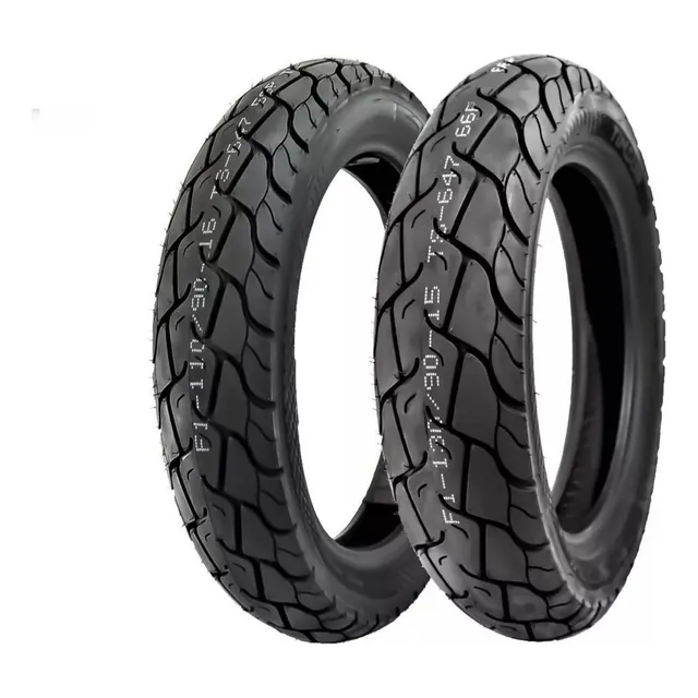 Llantas Timsun 130/90-15 66p + 110/90-16 59p Ts-647 Tubeless