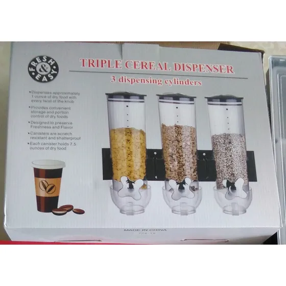 Dispensador De Cereales Para Fijar En Pared Usado Como Nuevo