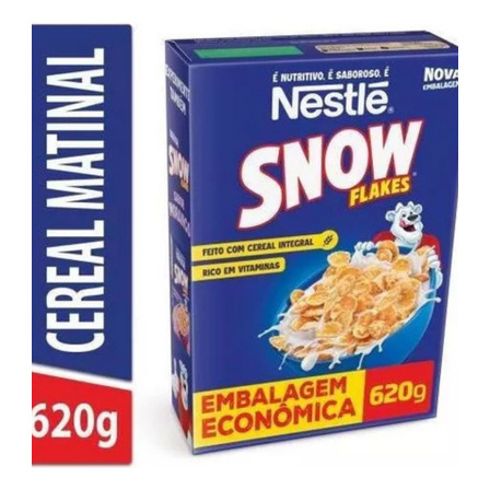 Cereal Matinal Snow Flakes Caixa 620g Cereal Matinal Snow Flakes Caixa 620g