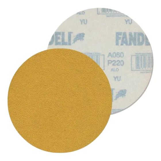 50pz Disco Lija Fandeli  A80 Grano 220p Gripit Velcro