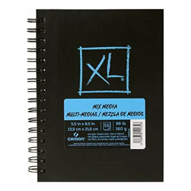 Canson Mix Media Book Xl Libro De Bolsillo