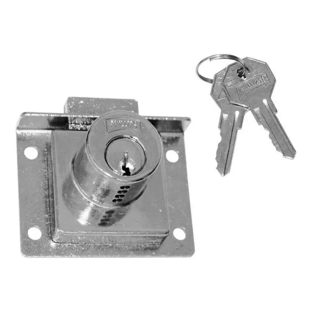 Cerradura Chapa Para Mueble 24c Cromo Phillips (pz)