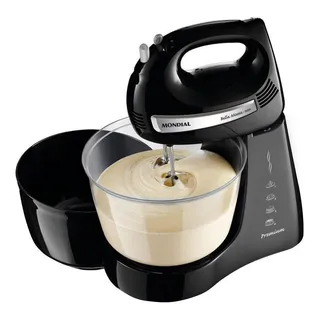 Batedeira Bella Massa Inox 2,3 4 Litros 500w Mondial Premium B-23-np Batedeira Bella Massa Inox 2,3 4 Litros 500w Mondial Premium B-23-np