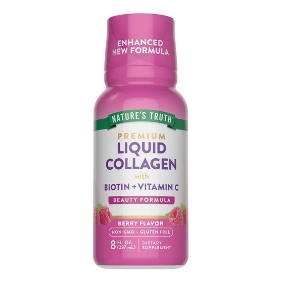 Suplemento De Colágeno Líquido Nature's Truth, 240 Ml, Sabor