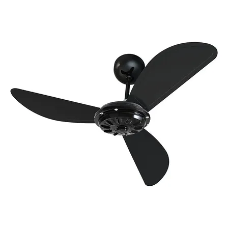 Ventilador De Teto Firenze Comercial Ventimais 96 Cm 50/60hz Preto Preto Abs 3