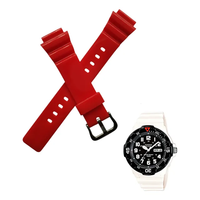 Correa Compatible Con Reloj Casio Mrw-200h/ae-1200-1300 18mm