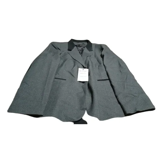 Saco Nuevo De Poliester Gris Marca Imagen P/dama Talle Xxxl