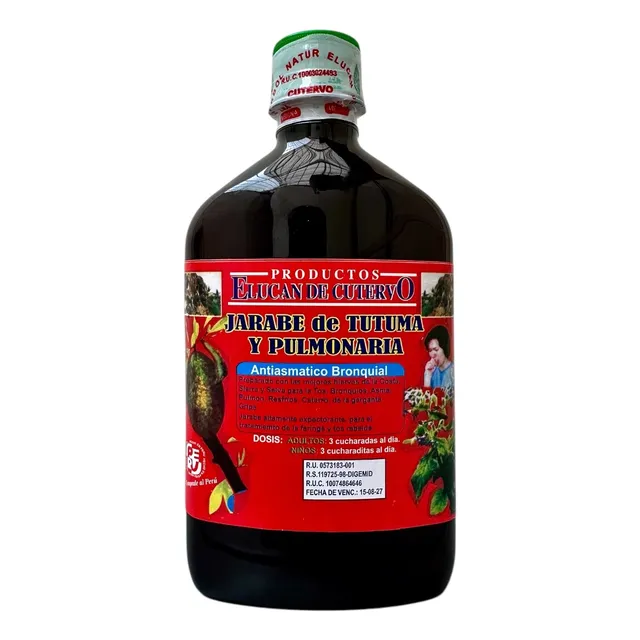 Jarabe Totumo Y Pulmonaria 400ml - mL a $75