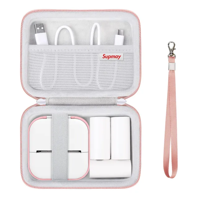 Funda Rígida Supmay Para Miniimpresora Memoking T02, Oro Ros