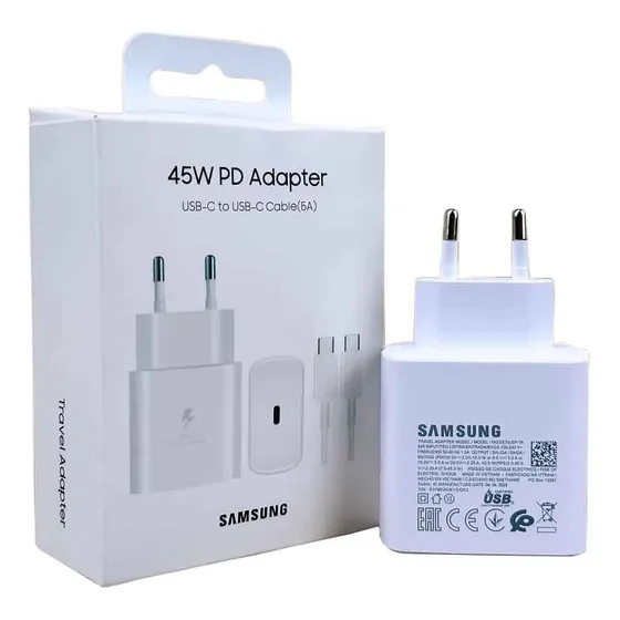 Cargador Samsung 45w Carga Rapida Para Samsung Galaxy