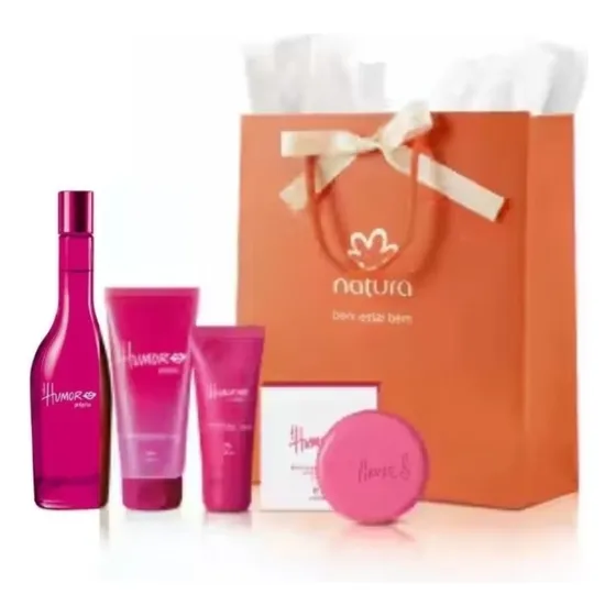 Kit Natura Humor Próprio + Regalo (4 Produtos)