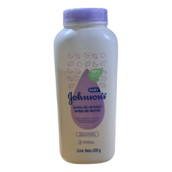 Polvo De Almidon Johnsons Antes De Dormir X200g