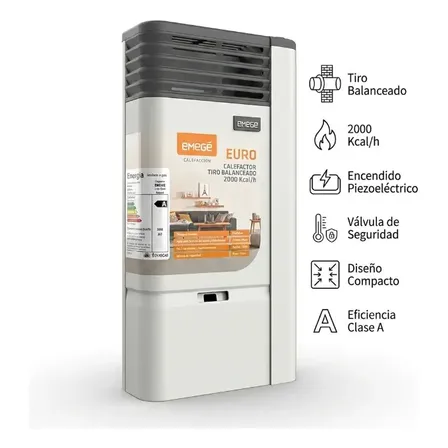 Emege 2120 tiro balanceado 2000 kcal multigas