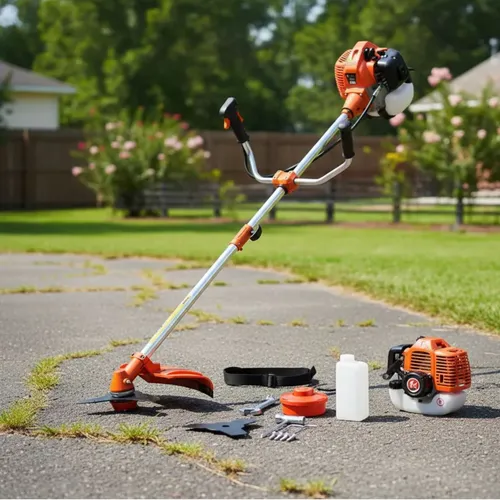 Roçadeira A Gasolina Nakasaki 65cc - 3hp - A Melhor Do Site