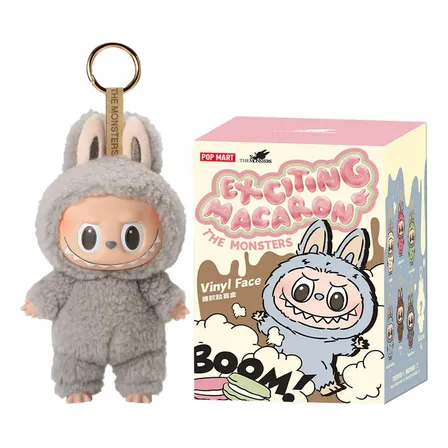 Labubu Monster Peluche Exciting Macaron Pop Mart