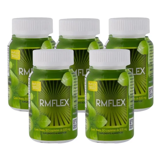 Rmflex 100% Original 5 Pack 150 Tabletas Suplemento 850mg