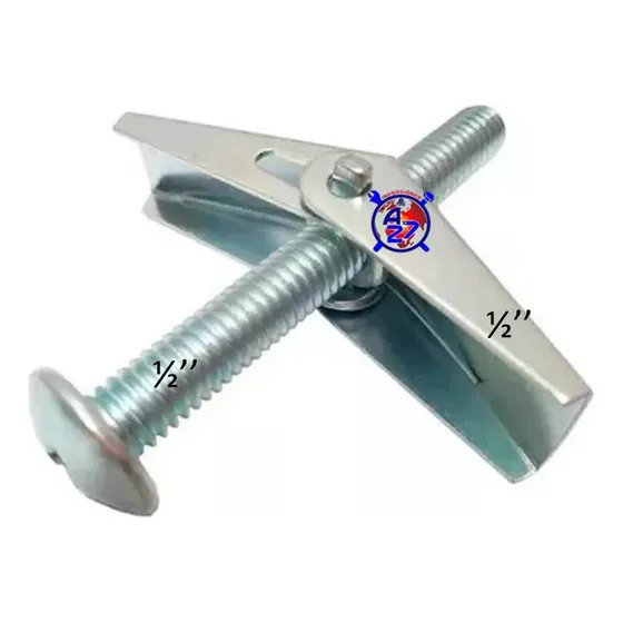 Ramplug Mariposa Metal C/tornillo 1/2 Pulgada