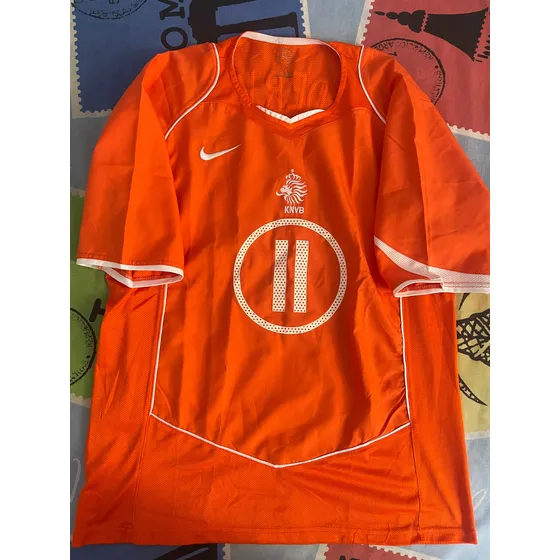 Camiseta Franela Holanda Nike Original Van Der Vaart