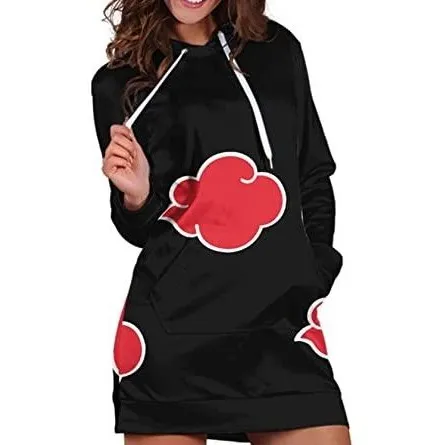 Maxi Sueter Naruto Akatsuki Variedad De Colores Niñas Damas
