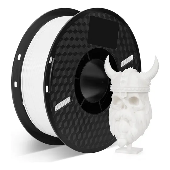 Filamento Petg Kingroon De 1 Kg Y 1.75 Mm Para Impresora 3d Color Petg-white