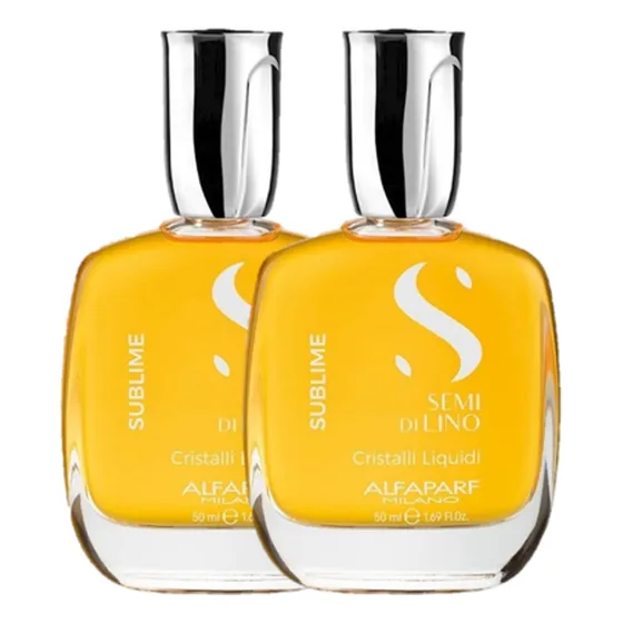 Kit 2 Reparador De Pontas Cristalli Liquid 50ml - Alfaparf