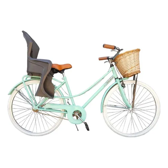 Bicicleta Vintage Dama R 26 + Silla Bebe 