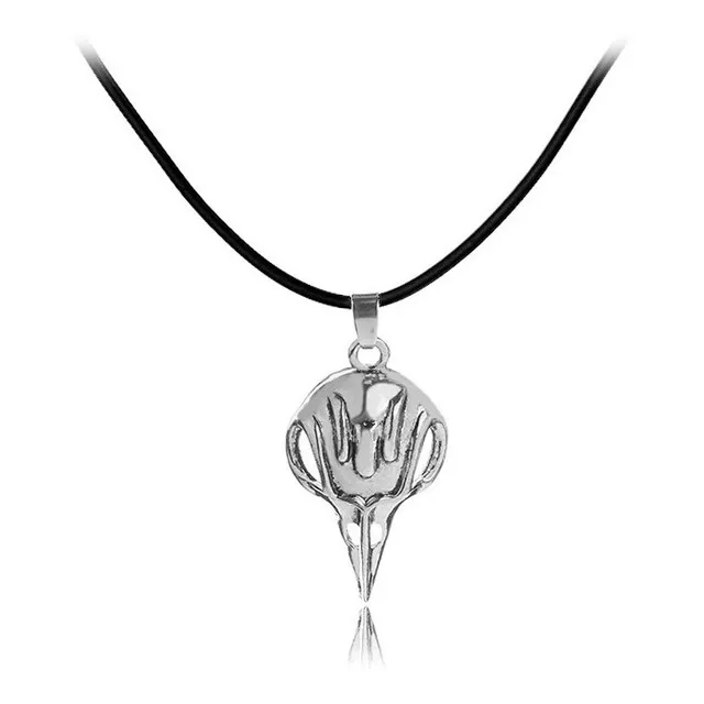 Colar Bellatrix Lestrange Crânio Pingente Harry Potter