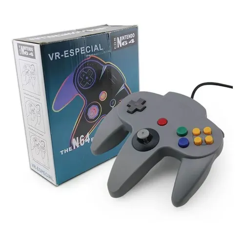 Controle N64 Nintendo Switch Online Cor Cinza | MercadoLivre
