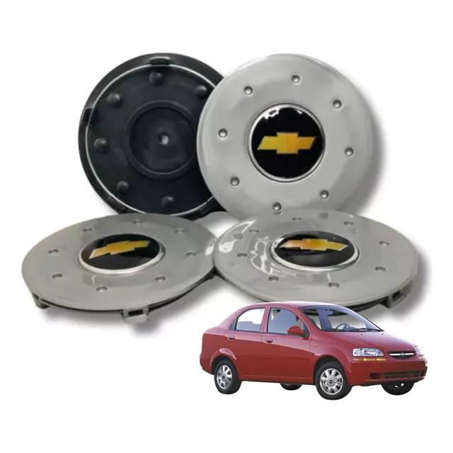 Media Copa Tapa Chevrolet Aveo Juego X 4 Unidades 