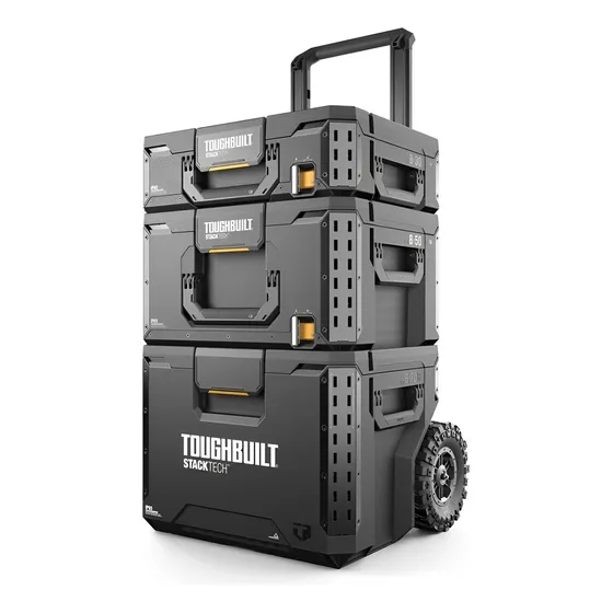 Kit Cajas Herramientas Modular Stacktech 3pcs Toughbuilt