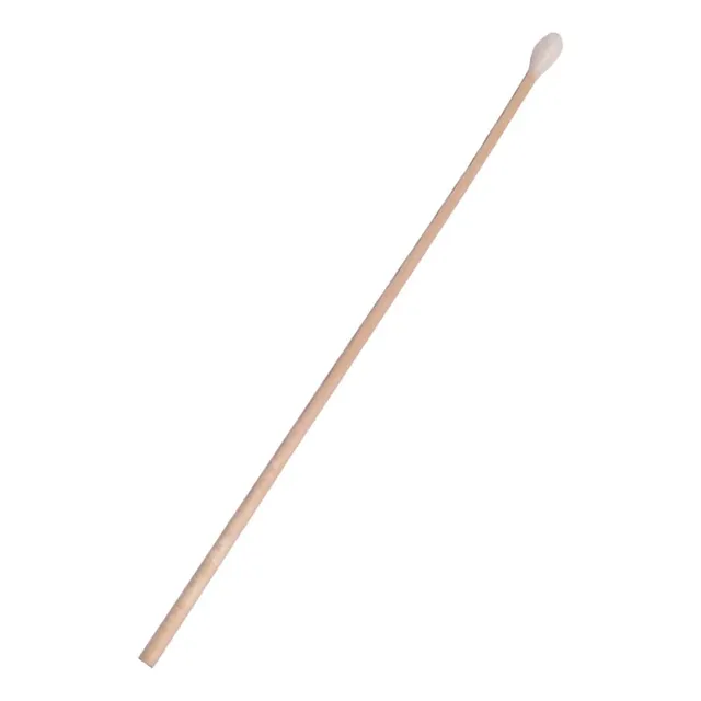 Tórula Estéril Algodón-madera, Cja 100ud