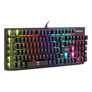 Teclado Gamer MecĂąnico Switch Blue Led Rgb Abnt2 Usb Pc Ps5 Teclado Gamer MecĂąnico Switch Blue Led Rgb Abnt2 Usb Pc Ps5