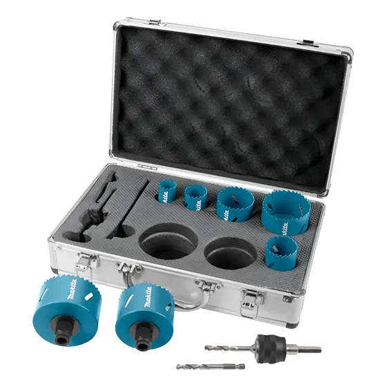 Juego Sierra Copa Bim.10pzs Cambiorapido Makita B-18188
