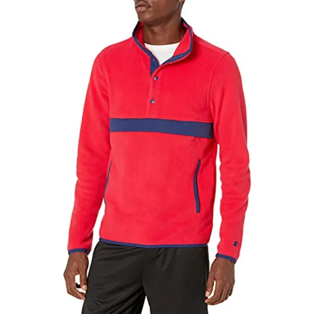 Chaqueta Polar Estándar Para Hombre Starter Con Bolsillos