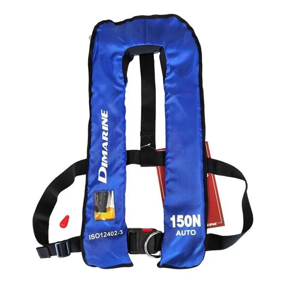 Chaleco Salvavidas Tipo Ii Autoinflable Azul