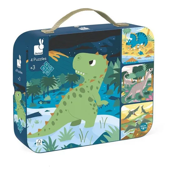 Puzzle Evolutivo Dinosaurio 43 Pcs.